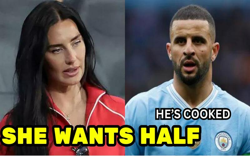 Kyle Walker s Wife Demanding Half His Wealth To Consider Staying With Him